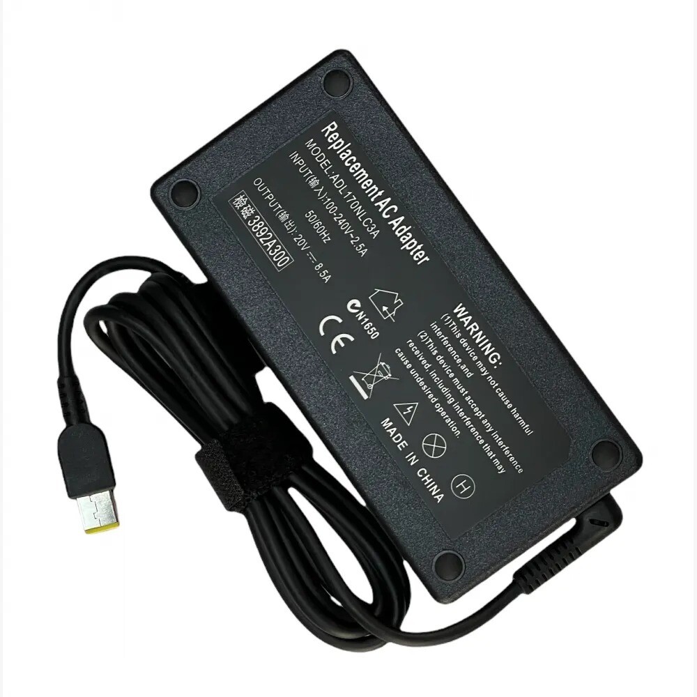 Cargador Lenovo 20V 8.5A 170W square tip 4X20E50578 , 45N0370 , 45N0373 , 45N0369 , 5A10J75115 , ADL170NLC3A , 02DL136 Cargador Lenovo 20V 8.5A 170W square tip 4X20E50578 , 45N0370 , 45N0373 , 45N0369 , 5A10J75115 , ADL170NLC3A , 02DL136