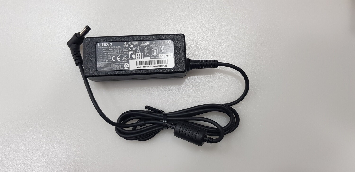Cargador Original Acer Aspire A315-54 19V 2.37A 45W 5.5mm * 1.7mm KP.04501.016 , KP.04503.010 , PA-1450-26 Cargador Original Acer Aspire A315-54 19V 2.37A 45W 5.5mm * 1.7mm KP.04501.016 , KP.04503.010 , PA-1450-26