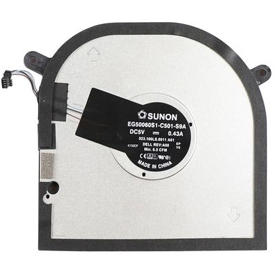 Ventilador GPU Dell XPS 17 9700 9710 9720 Dell Precision 5750 5760 023.100LS.0011 , EG50060S1-C501-S9A ,  XXV2K , 0XXV2K , 0XR5Y , 00XR5Y , 0MXF81 , MXF81