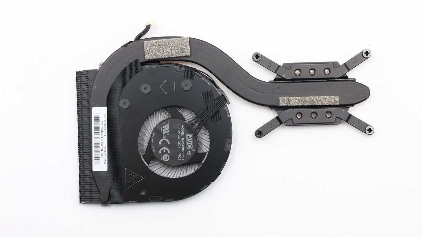 Ventilador CPU + Disipador Lenovo ThinkPad A285 (Type 20MW, 20MX)  02DC275 ,