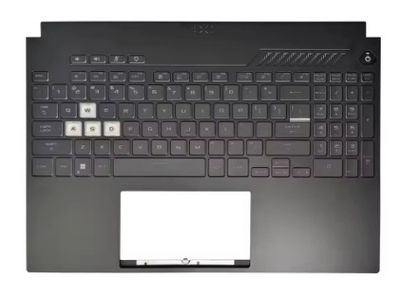 Cover Upper ( Cubierta Superior ) + Teclado US ( Retroiluminado ) ASUS TUF Gaming FX507 FA507 FX507Z FX507ZM FX507ZR , 90NR0CJ7-R31US1