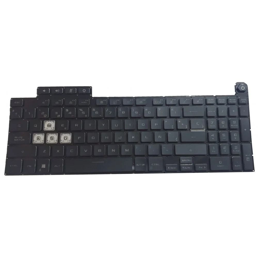 Teclado Español Black ( Retroiluminado ) ASUS TUF Gaming A15 FA507 Series