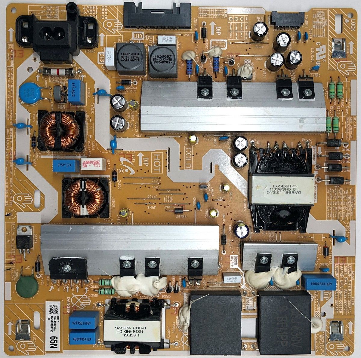 Placa Fuente Alimentacion TV Samsung BN44-00932A
