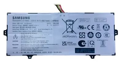 Bateria  Original Samsung Galaxy Book2 NP750XED Series 15.4V 3530mAh 54Wh BA43-00391A , BA43-00391B , AA-PBSN4AF