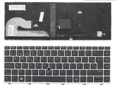 Teclado Español + PointStick HP EliteBook 745 G5 745 G6 840 G5 846 G5 840 G6 L14377-001 , L14378-001 , L14379-001 , L11308-001 , L11307-001