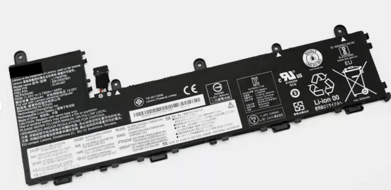 Bateria Lenovo ThinkPad Yoga 11e 5th Gen Series 11.25V 3735mAh 42Wh L17M3P56 5B10W13886 01AV487