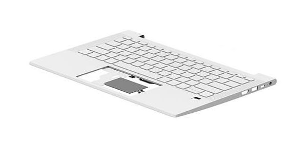 Cover upper ( Cubierta superior ) Silver  + Teclado Español Retroiluminado HP ProBook 830 G8 Series M24295-071