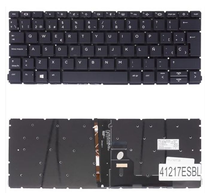 Teclado Español Negro Retroiluminado HP ProBook 430 G8 x360 435 G7 435 G8 M24295-071 , M24296-071 , M03445-071 , M46291-071