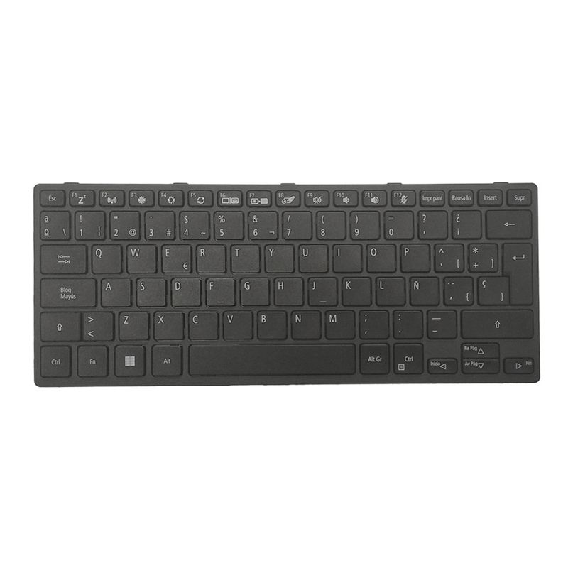 Teclado Español Black con marco Acer Travelmate B311-32 B311R-32 B311RN-32 NK.I131S.0KP