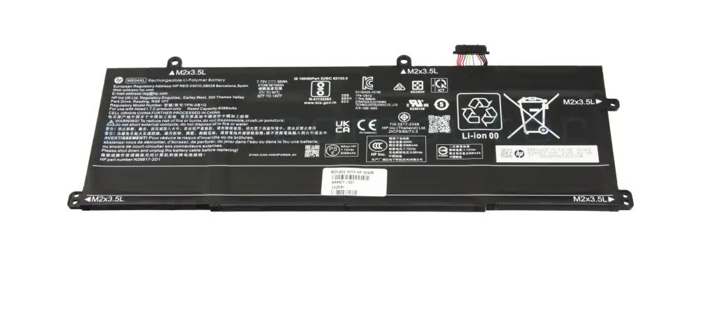 Bateria Original HP Pavilion Plus 16-AB1000 Series 7.72V 8368mAh 68Wh WE04XL , N39857-005 , TPN-DB1Q Bateria Original HP Pavilion Plus 16-AB1000 Series 7.72V 8368mAh 68Wh WE04XL , N39857-005 , TPN-DB1Q