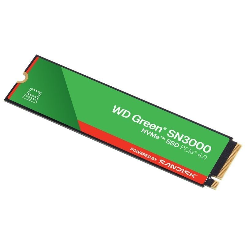 Disco SSD SanDisk Green SN3000 1TB M.2 2280 PCIe Gen4 WDS100T4G0E