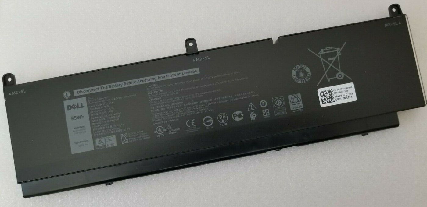 Bateria Original Dell Precision 7550 11.4V 7922mAh 95Wh CR72X , 0CR72X , CPL-CR72X , 68ND3 Bateria Original Dell Precision 7550 11.4V 7922mAh 95Wh CR72X , 0CR72X , CPL-CR72X , 68ND3