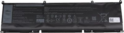 Bateria Dell Inspiron 16 7610 11.4V 4920 mAh 56Wh P107F , P107F001 , 8FCTC , P8P1P , CPL-P8P1P Bateria Dell Inspiron 16 7610 11.4V 4920 mAh 56Wh P107F , P107F001 , 8FCTC , P8P1P , CPL-P8P1P