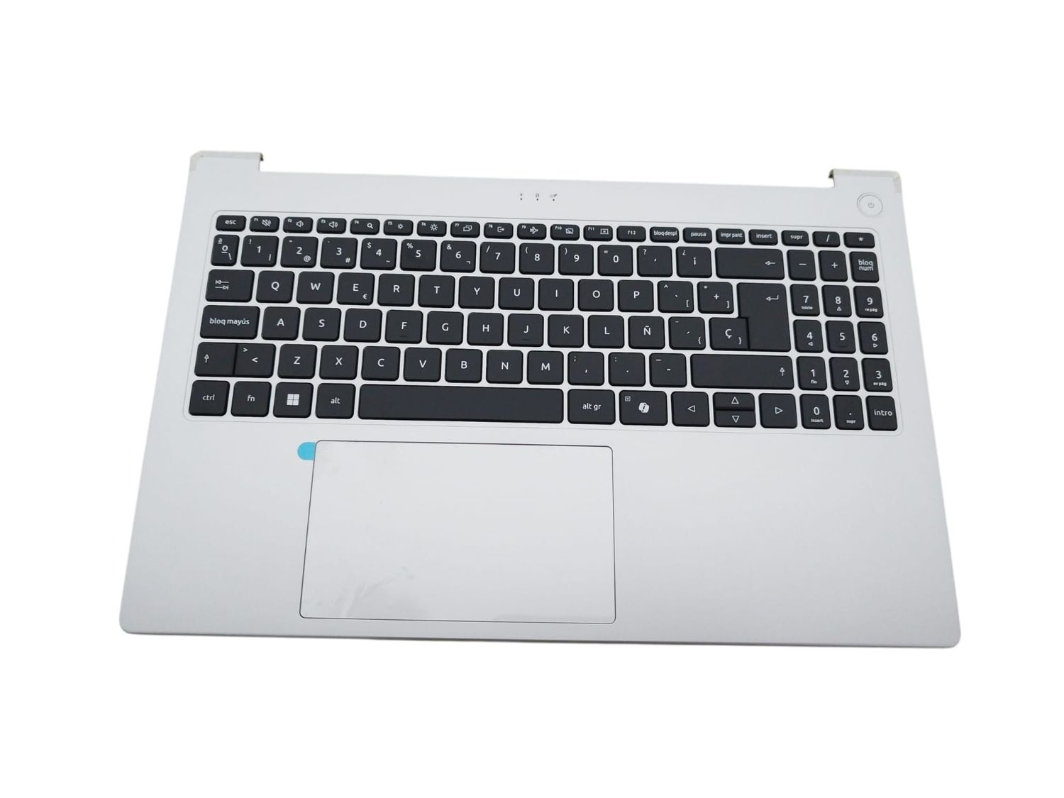 Cover Upper ( Cubierta Superior ) Silver + Teclado Español + TouchPad Acer Aspire AL15-45P 6B.DLMNG.007 Cover Upper ( Cubierta Superior ) Silver + Teclado Español + TouchPad Acer Aspire AL15-45P 6B.DLMNG.007