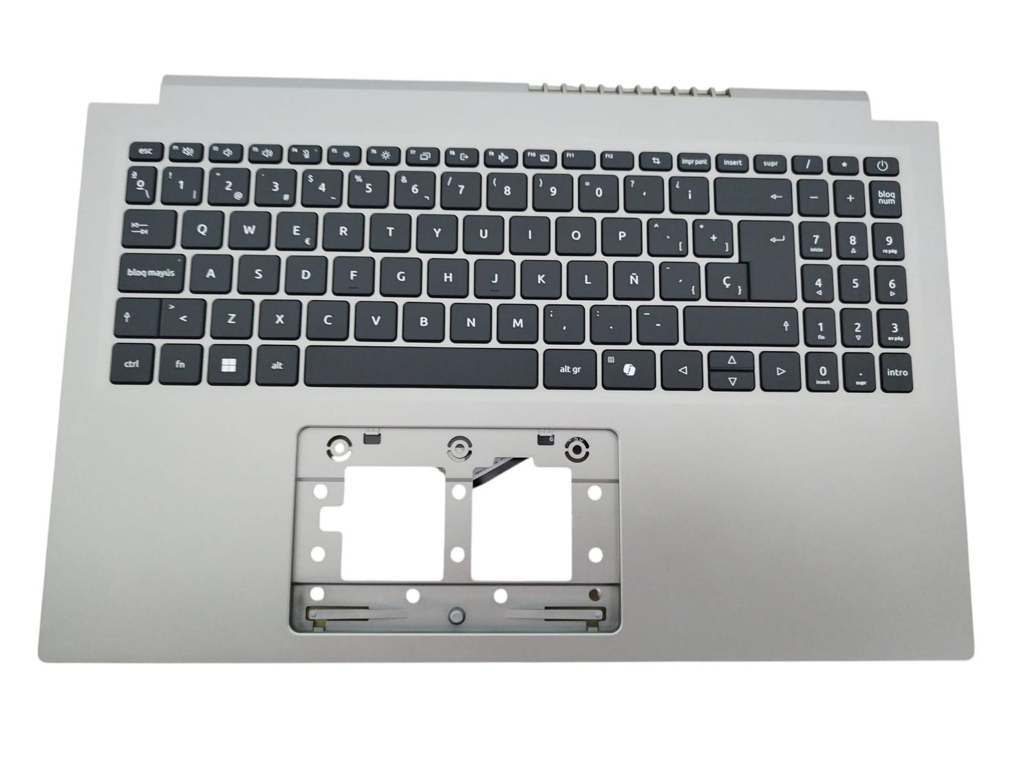 Cover Upper ( Cubierta Superior ) Gray + Teclado Español Acer Aspire AL15-33P Series 6B.D62N8.027 Cover Upper ( Cubierta Superior ) Gray + Teclado Español Acer Aspire AL15-33P Series 6B.D62N8.027