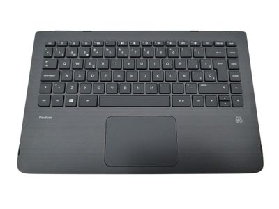 Cover Upper ( Cubierta Superior ) Black + Teclado Español + TouchPad HP Pavilion x360 13-S Series 809829-071 , 810914-071 , 797212-071 Cover Upper ( Cubierta Superior ) Black + Teclado Español + TouchPad HP Pavilion x360 13-S Series 809829-071 , 810914-071 , 797212-071