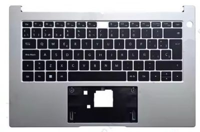 Cover Upper ( Cubierta Superior ) Grey + Teclado Español ( Retroiluminado ) Huawei Matebook D14 NbB-WAH9 , Nbl-WAQ9R Cover Upper ( Cubierta Superior ) Grey + Teclado Español ( Retroiluminado ) Huawei Matebook D14 NbB-WAH9 , Nbl-WAQ9R