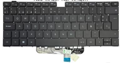 Teclado Español ( Retroiluminado ) Huawei MateBook, D14 D15 BOB-WAI9Q BOB-WAI9 BOHRB-WAI9A NBDE-WDH9 BOHL-WFQ9 NBZ-WBE9 KLCZ-WDH9 2HBCQUKH80131 , 55060547 , NBLCQ , V194121AK3 Teclado Español ( Retroiluminado ) Huawei MateBook, D14 D15 BOB-WAI9Q BOB-WAI9 BOHRB-WAI9A NBDE-WDH9 BOHL-WFQ9 NBZ-WBE9 KLCZ-WDH9 2HBCQUKH80131 , 55060547 , NBLCQ , V194121AK3
