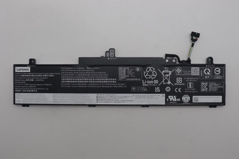 Bateria Original Lenovo 11.31V 4068mAh 47Wh 5B11N45978 , L22B3PG4 Bateria Original Lenovo 11.31V 4068mAh 47Wh 5B11N45978 , L22B3PG4