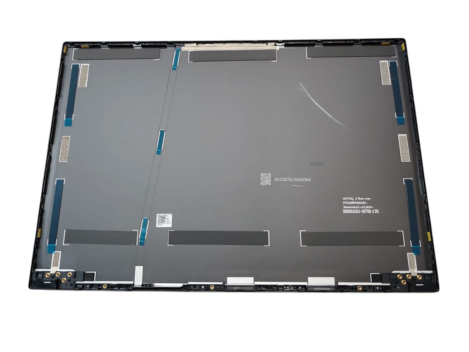 Cover Top LCD  ( Tapa Superior  ) Grigio Carbone LG Gram 16U70Q 16U70R Series ABQ30160701 , MBN665220