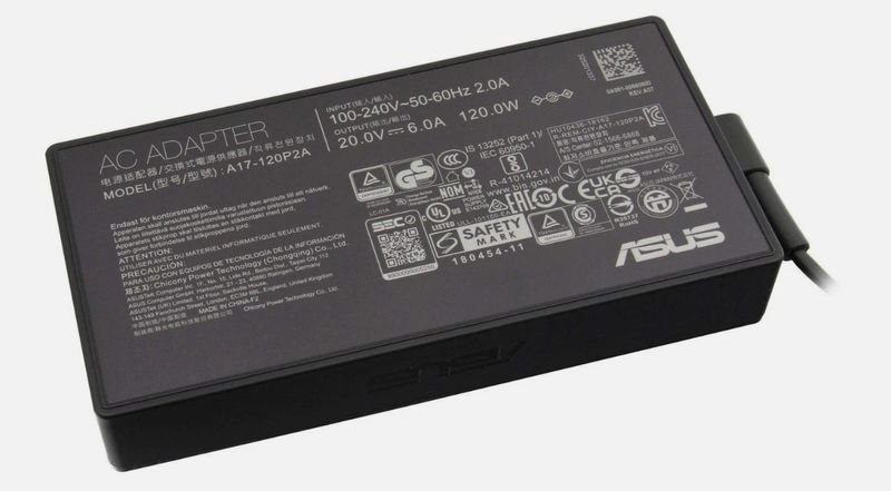 Cargador Original Asus All in One V400 Series 20V 6A 120W 4.5mm * 3.0mm  0A001-00860800 ,  A17-120P2A  , 0A001-00860300 , 0A001-00860100