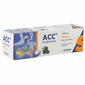 Acc 200mg oral 20 Tabletas Efervescentes Acc 200mg oral 20 Tabletas Efervescentes