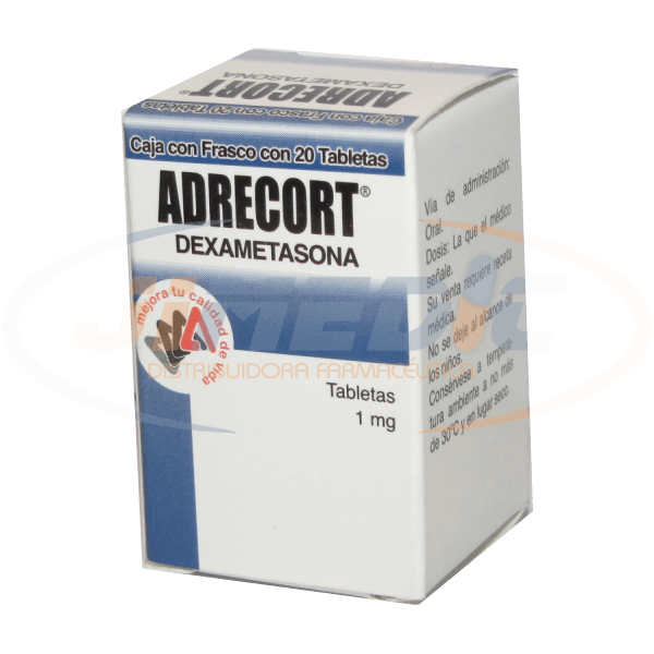 Adrecort 1mg Oral 20 Tabletas