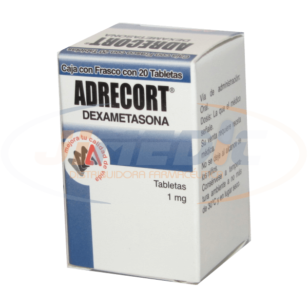 Adrecort 1mg Oral 20 Tabletas Adrecort 1mg Oral 20 Tabletas