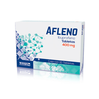 Afleno 400mg oral 10 Tabletas