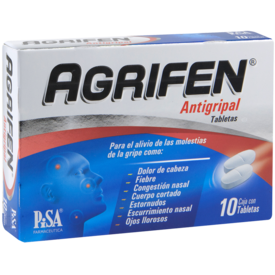 Agrifen oral 10 Tabletas