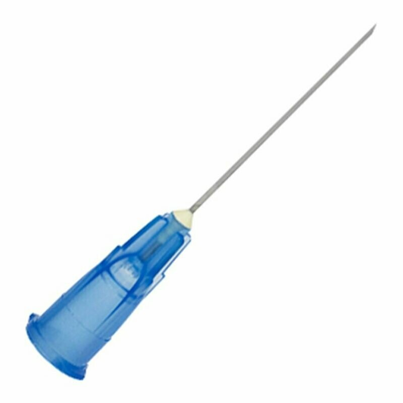 Aguja Hipodermica 23Gx1 (Azul)