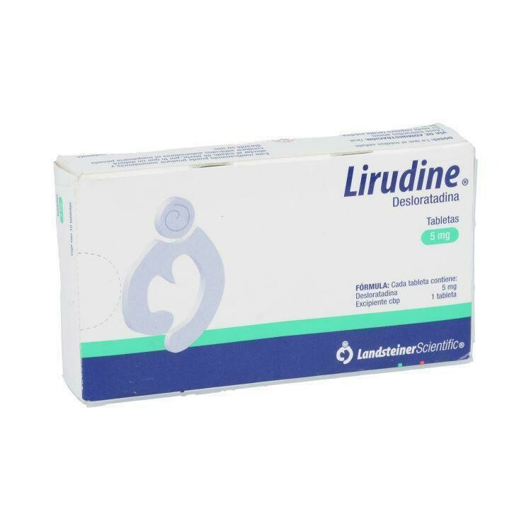 Lirudine 5mg oral 30 Tabletas Lirudine 5mg oral 30 Tabletas