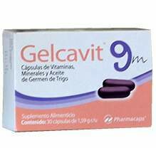 Gelcavit 9M oral 30 cápsulas