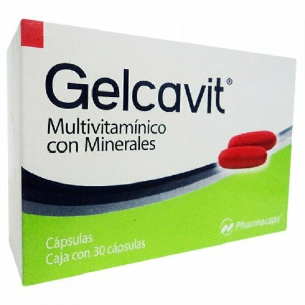 Gelcavit oral 30 cápsulas