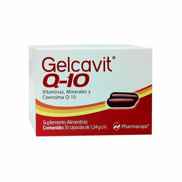 Gelcavit Q-10 oral 30 cápsulas Gelcavit Q-10 oral 30 cápsulas