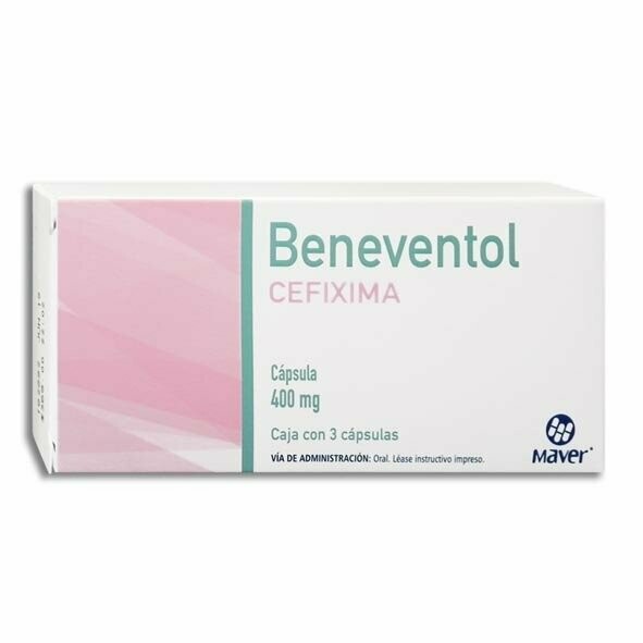 Beneventol 400mg oral 3 Cápsulas Beneventol 400mg oral 3 Cápsulas