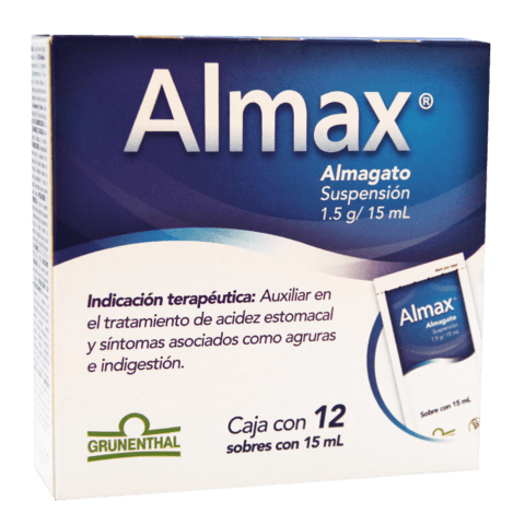 Almax Suspensión oral 12 Sobres Almax Suspensión oral 12 Sobres