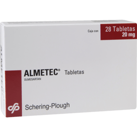 Almetec 20mg Oral 28 Tabletas Almetec 20mg Oral 28 Tabletas