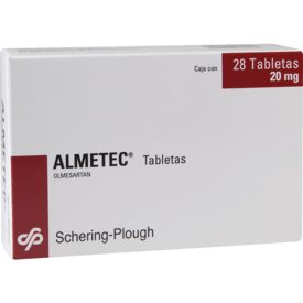 Almetec 20mg Oral 28 Tabletas