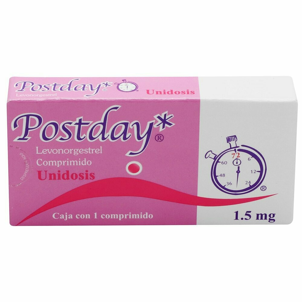Postday  Unidosis oral 1 tableta