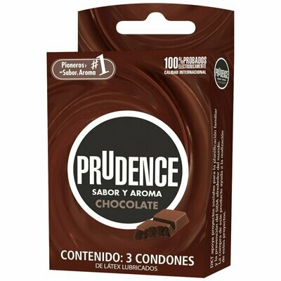 Prudence Chocolate 3 preservativos