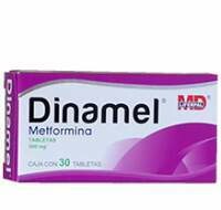 Dinamel 500mg Oral caja con 30 Tabletas