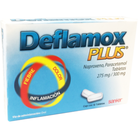 Deflamox Plus Oral 16 Tabletas