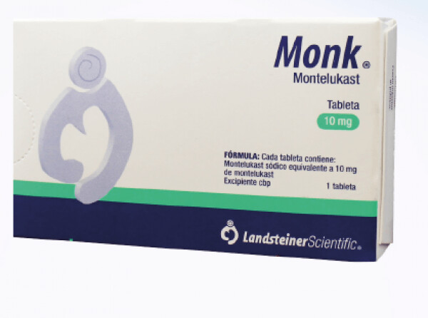 Monk 10mg Oral 30 Tabletas