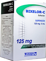 Bixelor-C 125mg Suspensión 75mL Bixelor-C 125mg Suspensión 75mL