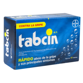 Tabcin Efervescente caja con 12 Tabletas