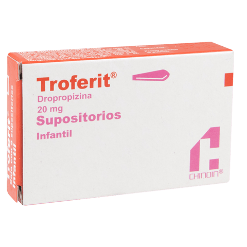 Troferit Rectal 8 Supositorios