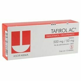 Tafirol AC oral 15 Tabletas