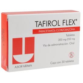 Tafirol Flex Oral 30 Tabletas