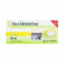 Neo-Melubrina 500mg oral 10 tabletas